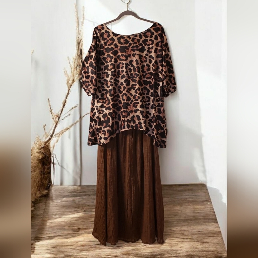 NEW! Leopard Print Women's Tunic - Picture 1 of 1